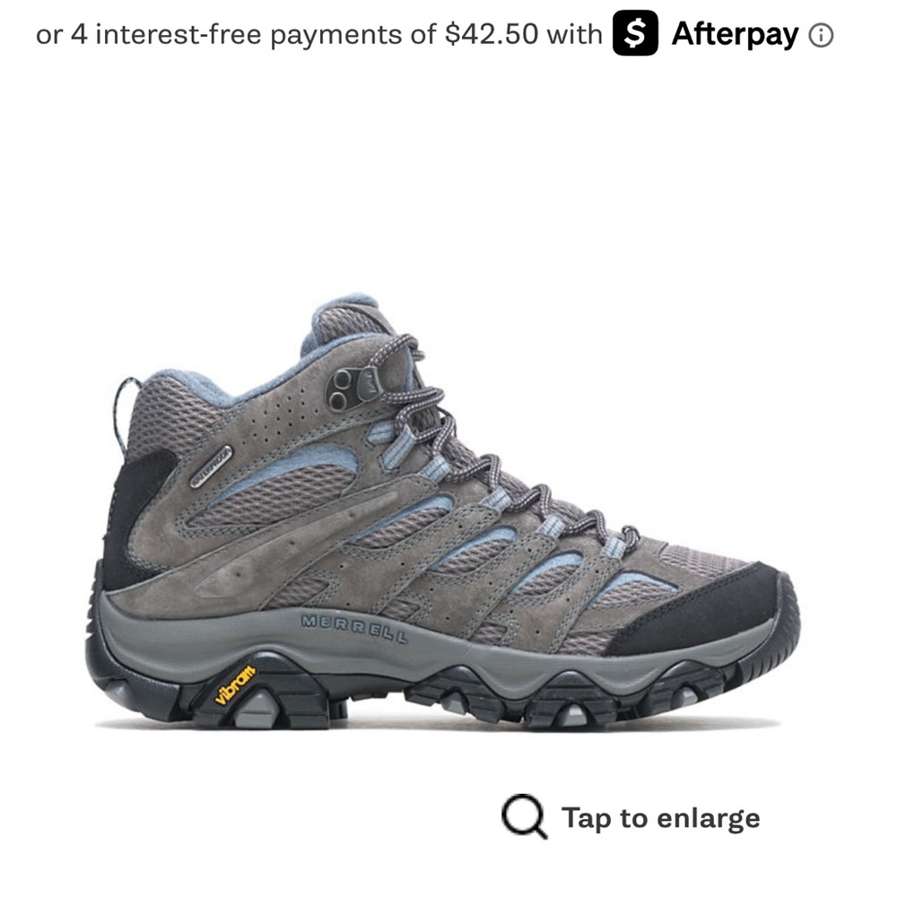 NWT (New In Box) Merrell MOAB 3 Mid Waterproof Boots Size 9.5W